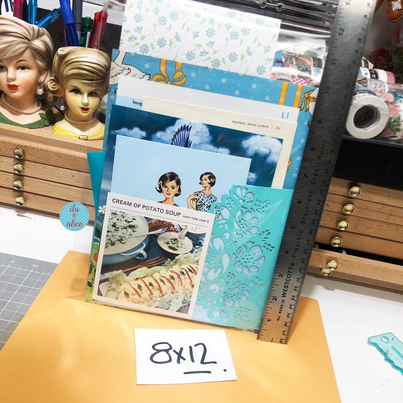 Curiosities No. 04 — Birds and a Blue Sky Mix · Large