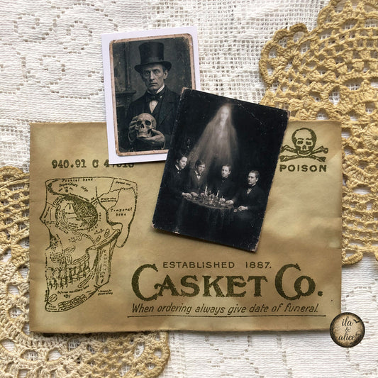 Spirit Visitors: Drawer No. 5 | Haunted Victorian Photo Ephemera Pack