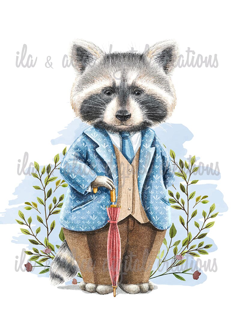 Cute Country Animal Postcards Post Cards ila & alice
