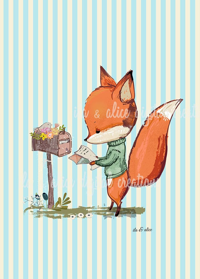 Snail Mail Postcards Post Cards ila & alice