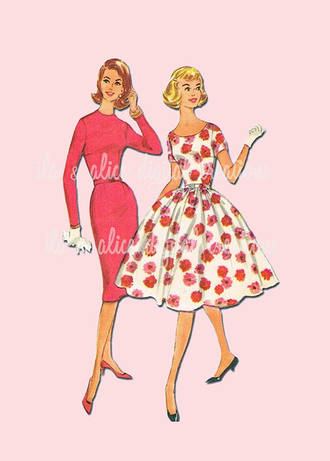 Vintage Fashion Postcards Post Cards ila & alice