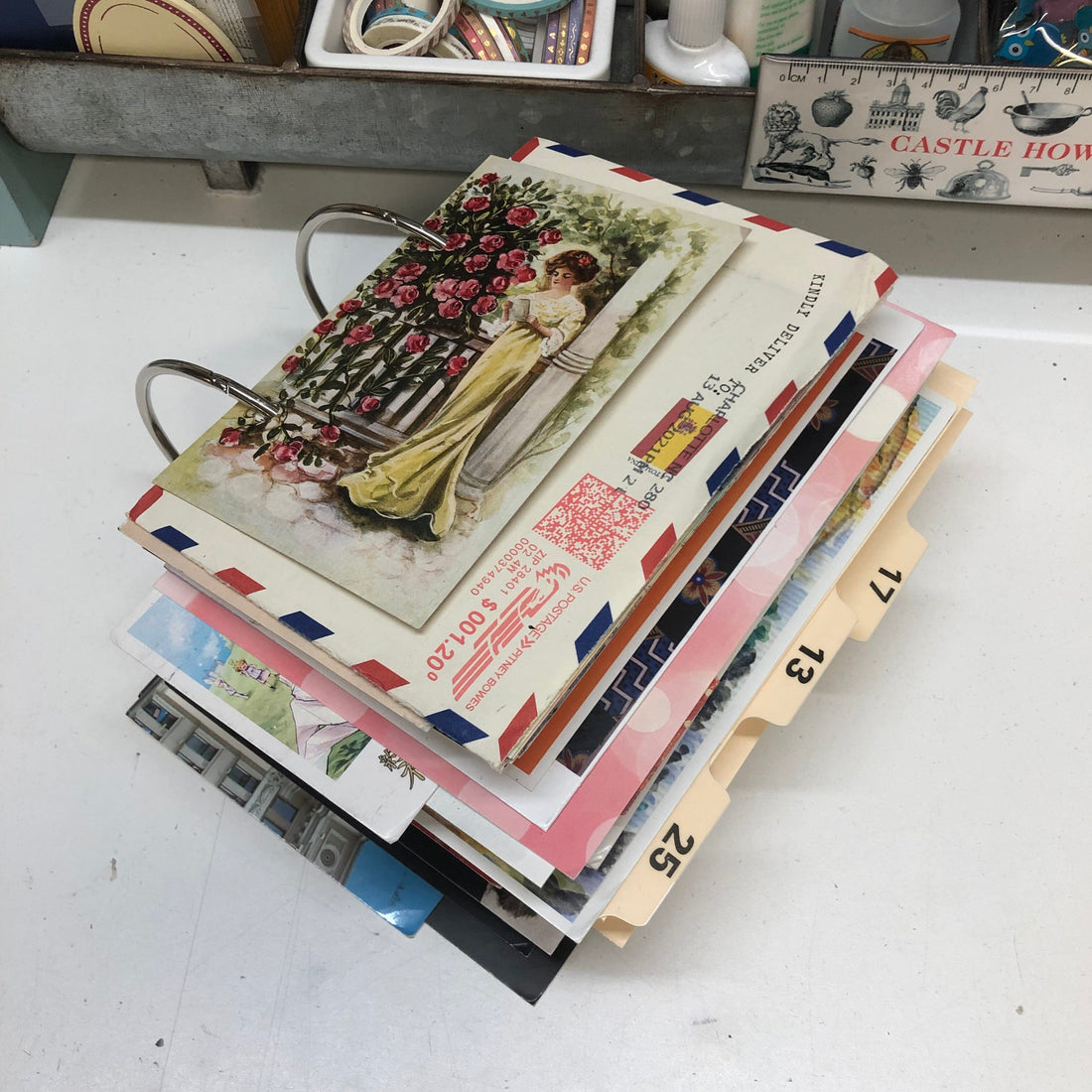 Organizing Postcard Collection