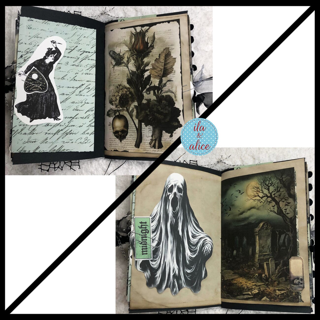 A Night of Fright Halloween Junk Journal #1 Journal ila & alice 