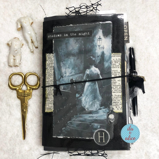 Dark Sinister Night Halloween Junk Journal #2 Journal ila & alice 