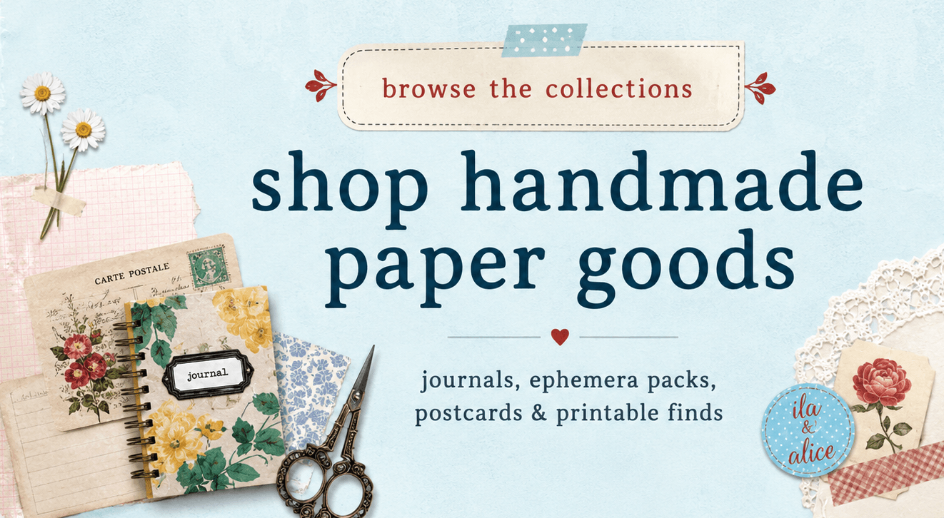 Buying handmade is a shared enriching experience. It creates a unique bond.