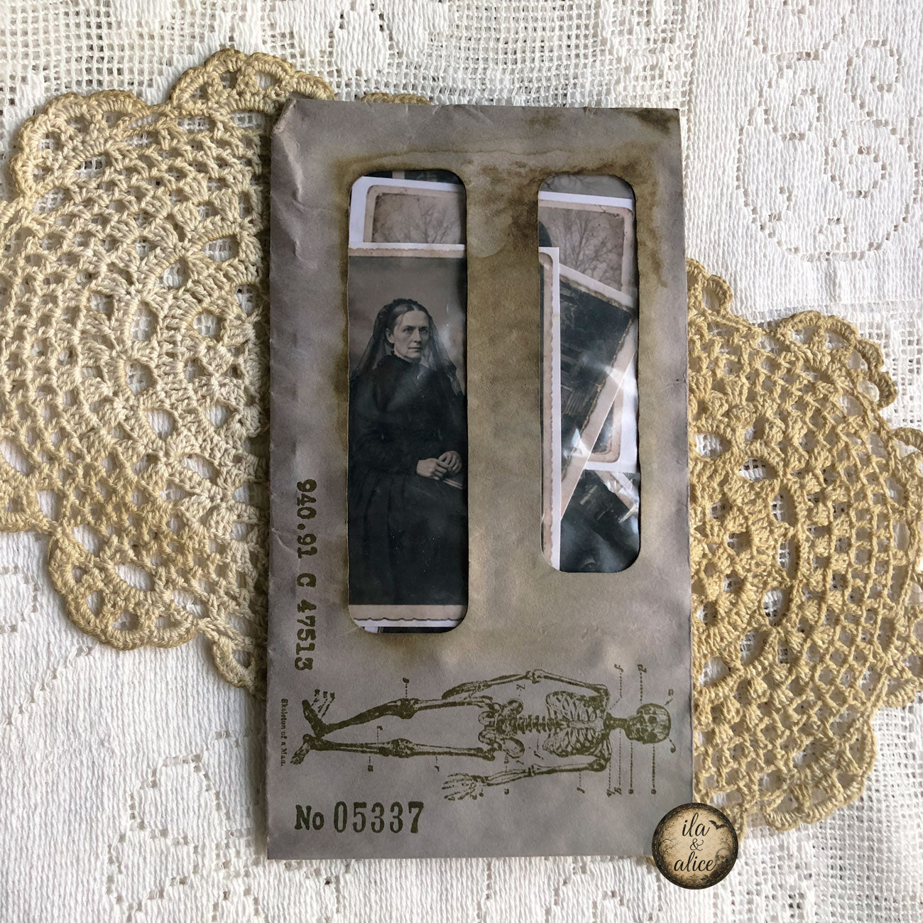 Restless Rooms: Drawer No. 4 | Haunted Victorian Photo Ephemera Pack