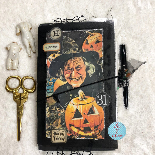 Witches & Pumpkins Oh My! Halloween Junk Journal #3 Journal ila & alice 