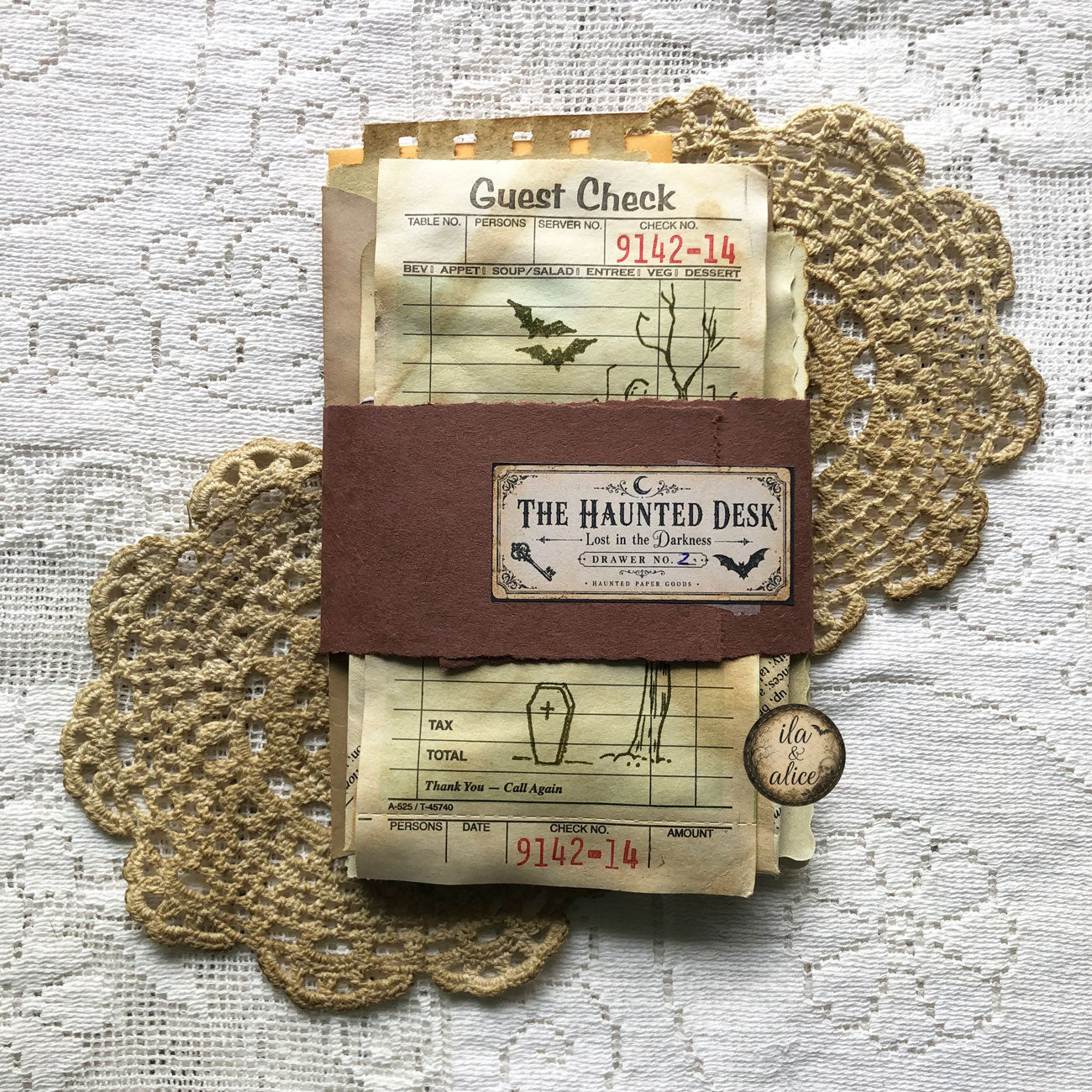 Séance Portraits: Drawer No. 2 | Victorian Gothic Ephemera Pack